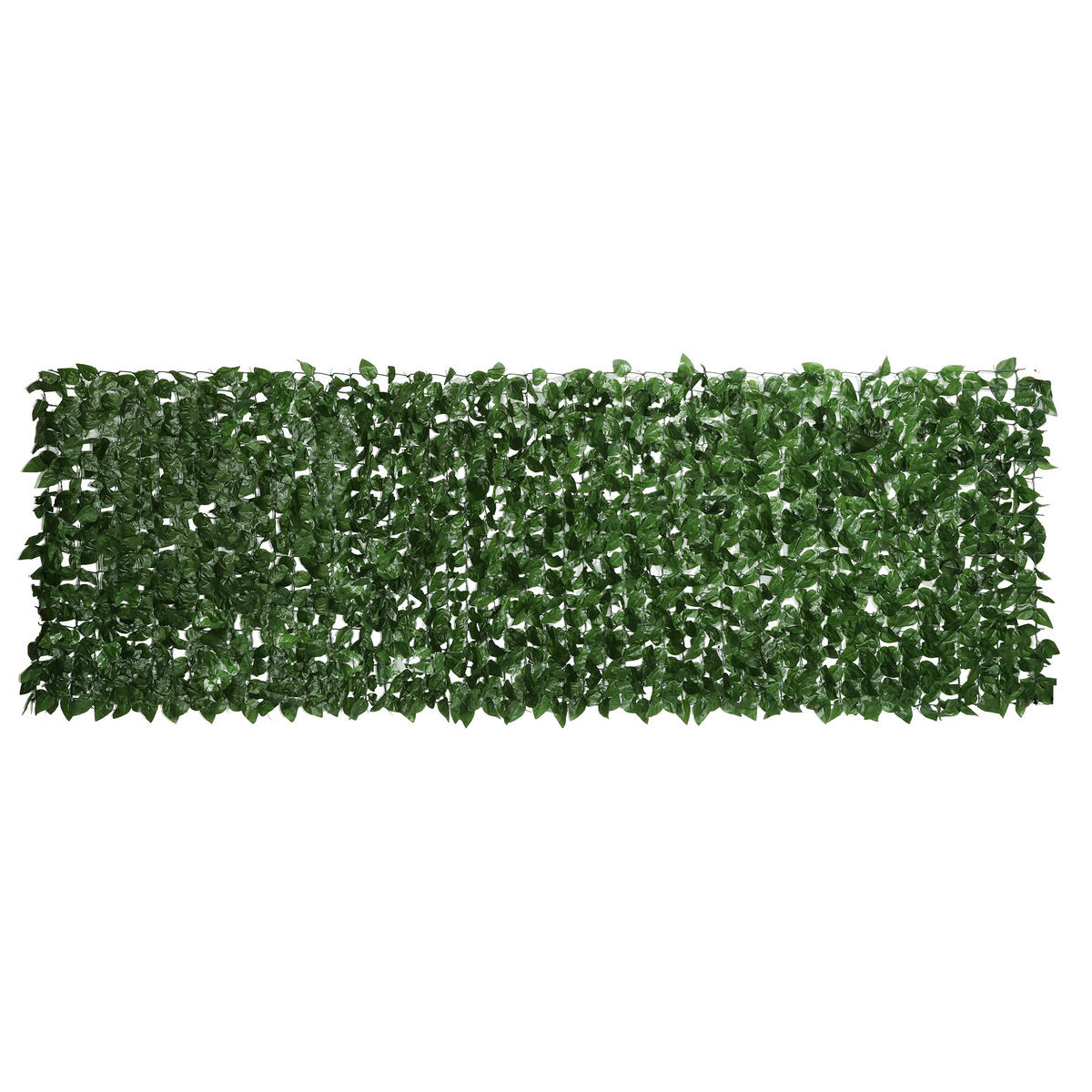 KUNSTHECKE DE-13775 3x1 m mit UV-Schutz Dunkelgrün - Dunkelgrün, Kunststoff (100/300cm) - ComfortXL