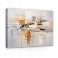 LEINWANDBILD Abstrakt Loft 120x80 - Multicolor, Holzwerkstoff (120/80cm) - Wallarena