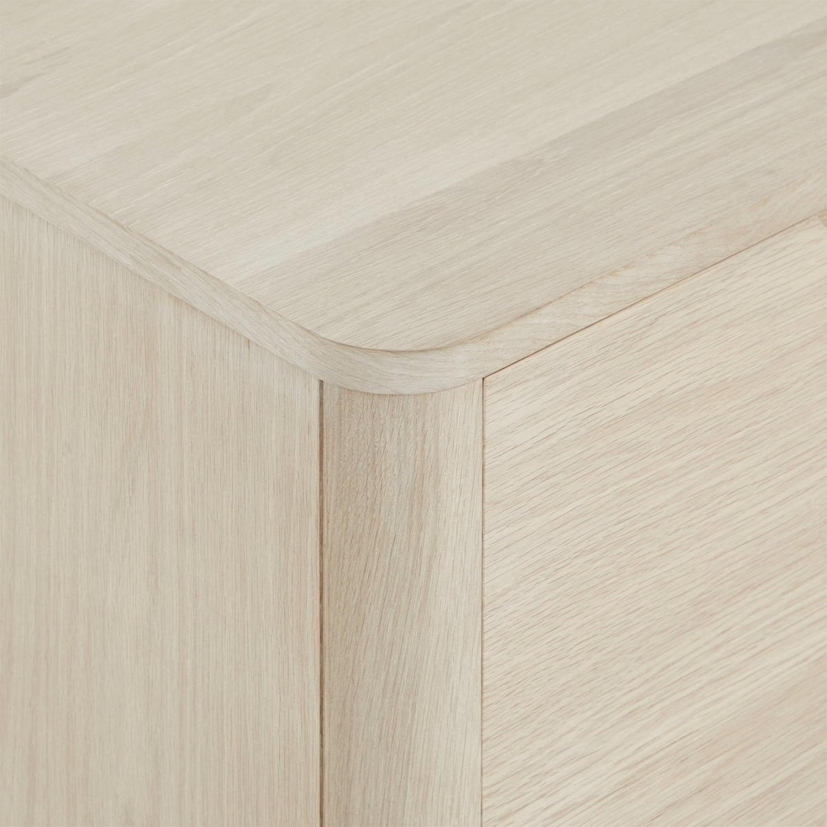 SIDEBOARD Eiche massiv - Eichefarben, Holz (180/75/45cm) - Furnhouse