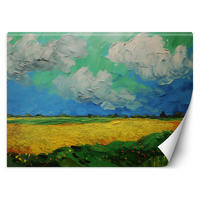 FOTOTAPETE, Weizenfeld - V. van Gogh - Gelb, Papier (300/210cm) - Feeby
