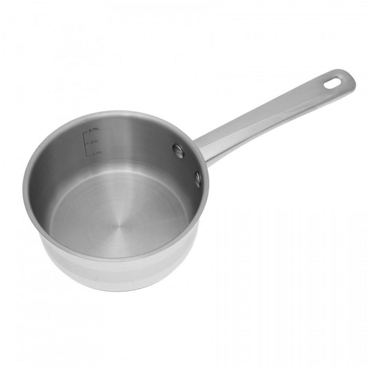 STIELTOPF Silber 14/14/7 cm KH4322 - Silberfarben, Metall (14cm) - Kinghoff 