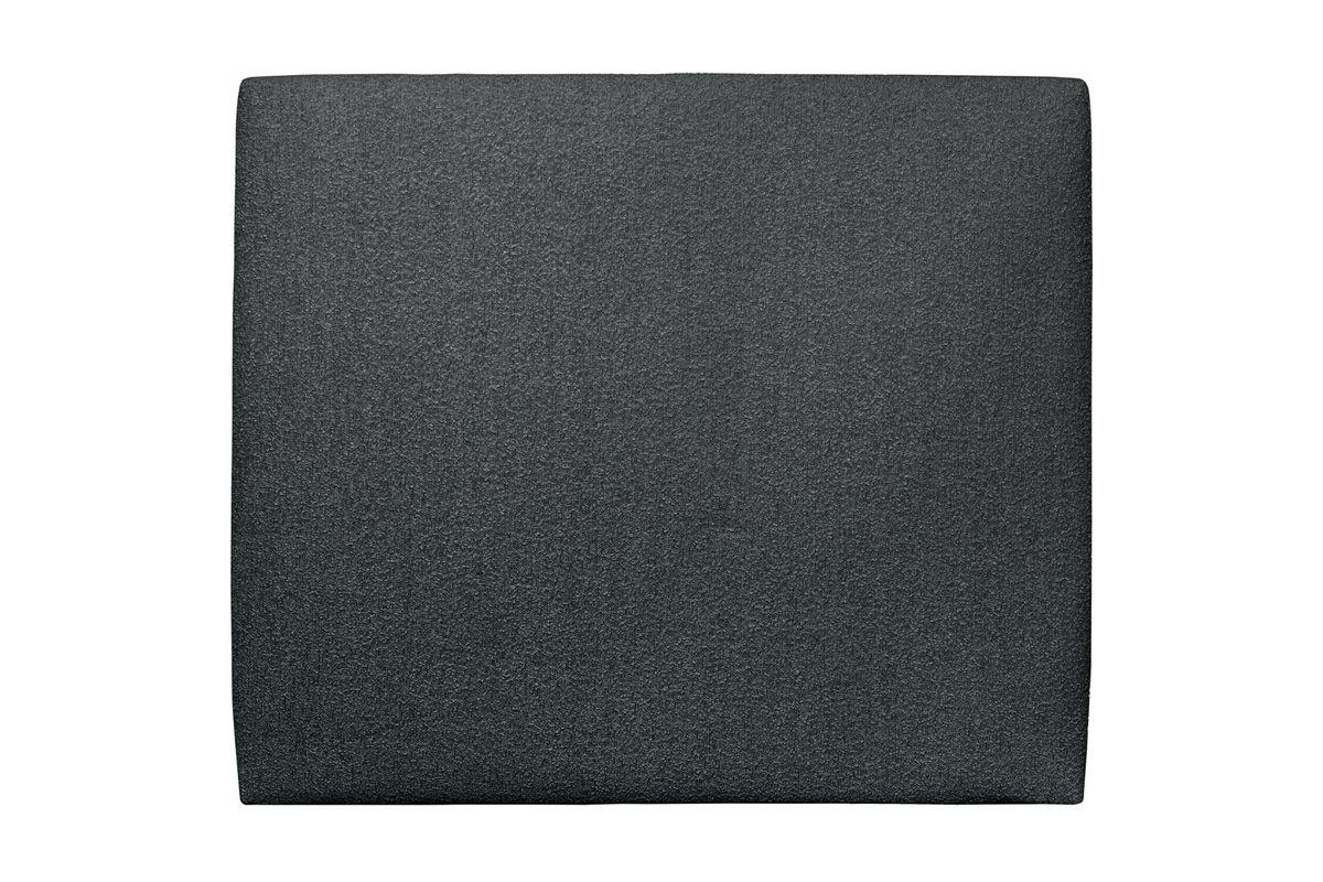 KOPFTEIL gepolstertes – schwarzer Bouclé-Stoff - 200 cm - Beige/Schwarz, Karton/Holz (200/120/10cm) - Sommeil de Plomb