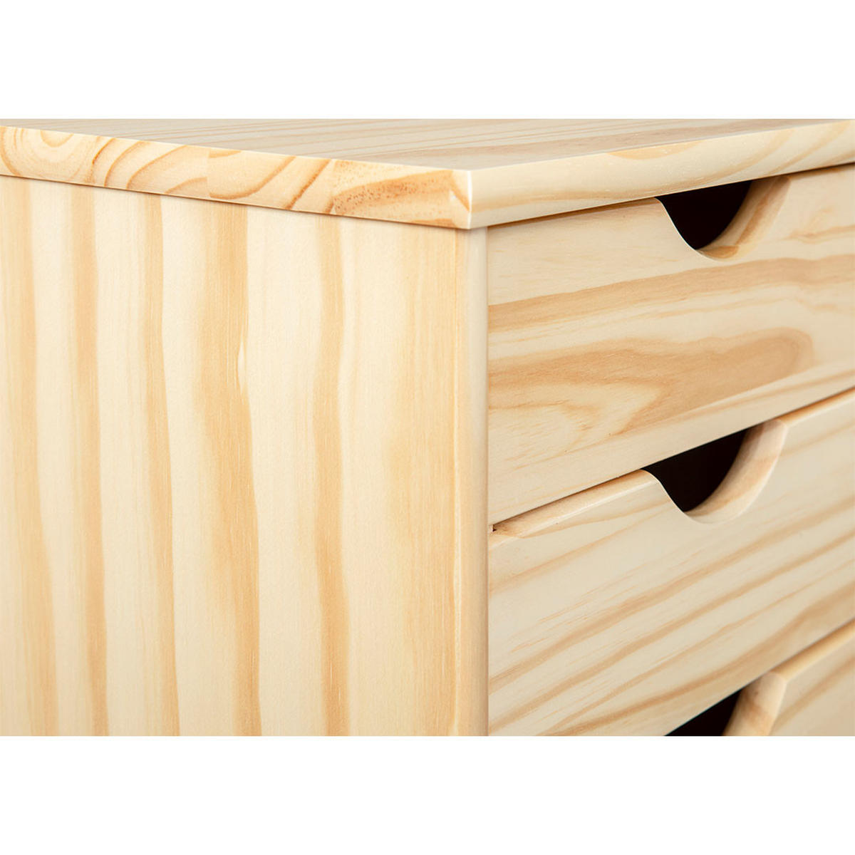 KOMMODE Holz - Naturfarben, Holz (35/65/40cm) - ebuy24