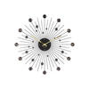 WANDUHR Sunburst Ø50 cm - Schwarz, Metall (50/50/4cm) - Karlsson