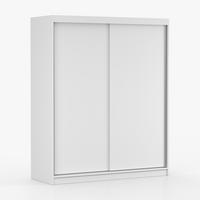 SKŘÍŇ s otočnými dveřmi Bono 04 160 cm 160200/61 cm, 2dveřová, bílý - bílá, kompozitní dřevo (160/200/61cm) - imoebel24