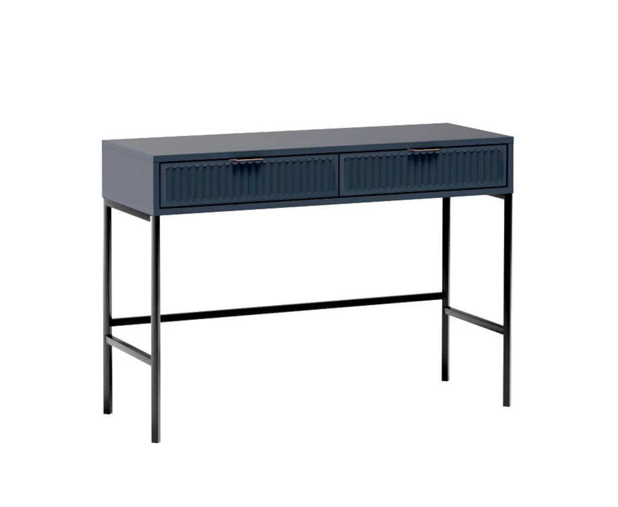 Meblini Konsolentisch Dunkelblau 41x78x110 cm