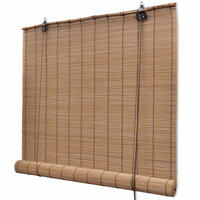 BAMBUSROLLO 80/160 cm Natur - Braun, Naturmaterialien/Holz (80/160cm) - vidaXL