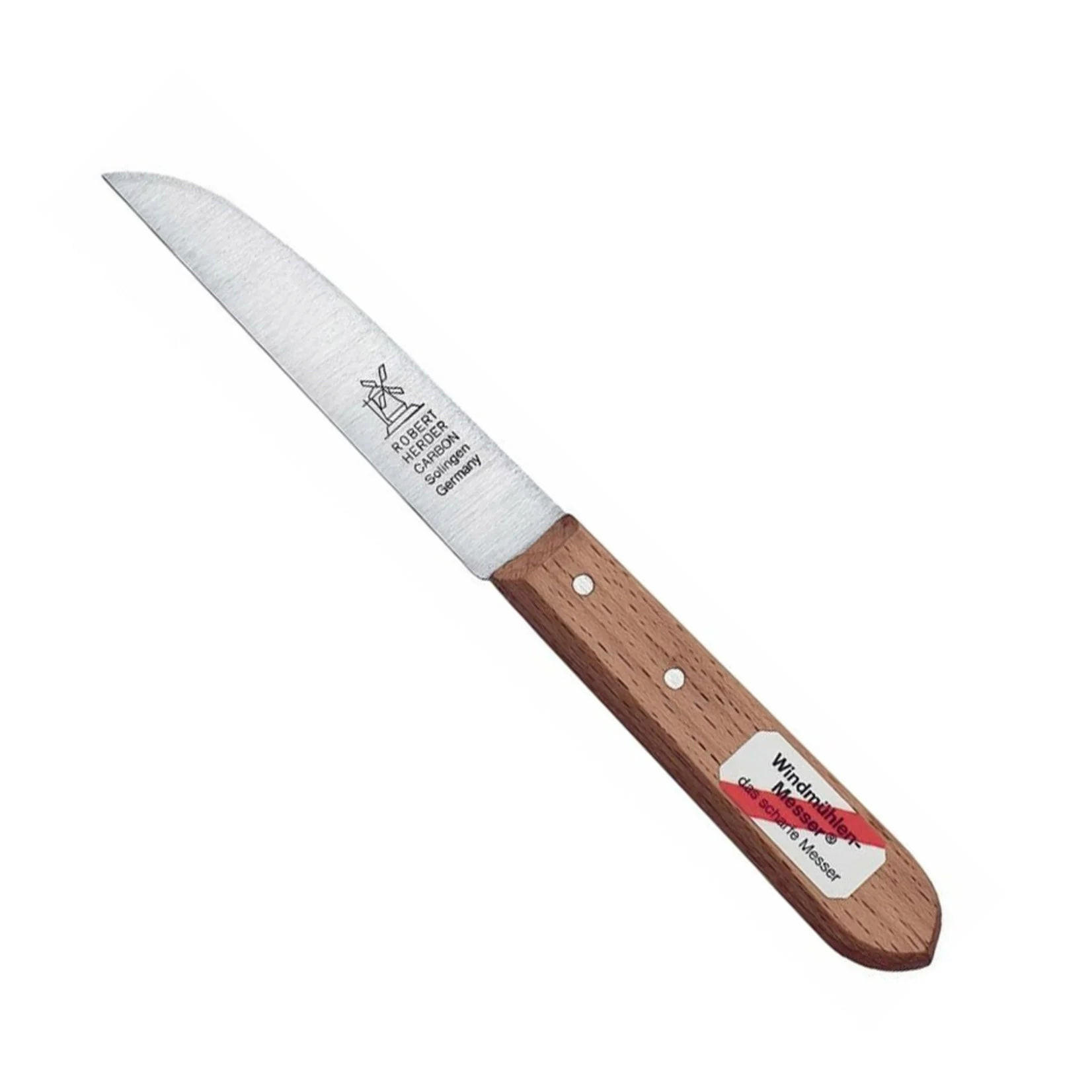 MÜHLENMESSER Rostfähiges Holz 85 mm - Braun, Metall (18cm)