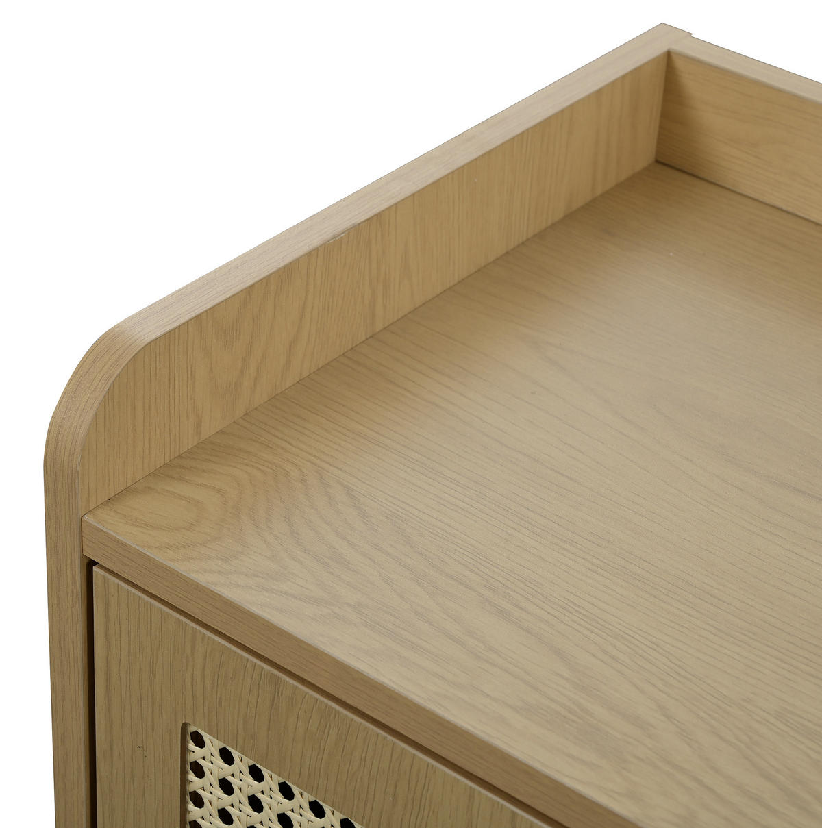 SCHUHSCHRANK 80/105/35 cm Eichefarben aus Spanplatte mit Push-to-Open - Naturfarben, Holzwerkstoff (80/105/35cm) - OKMYHOME