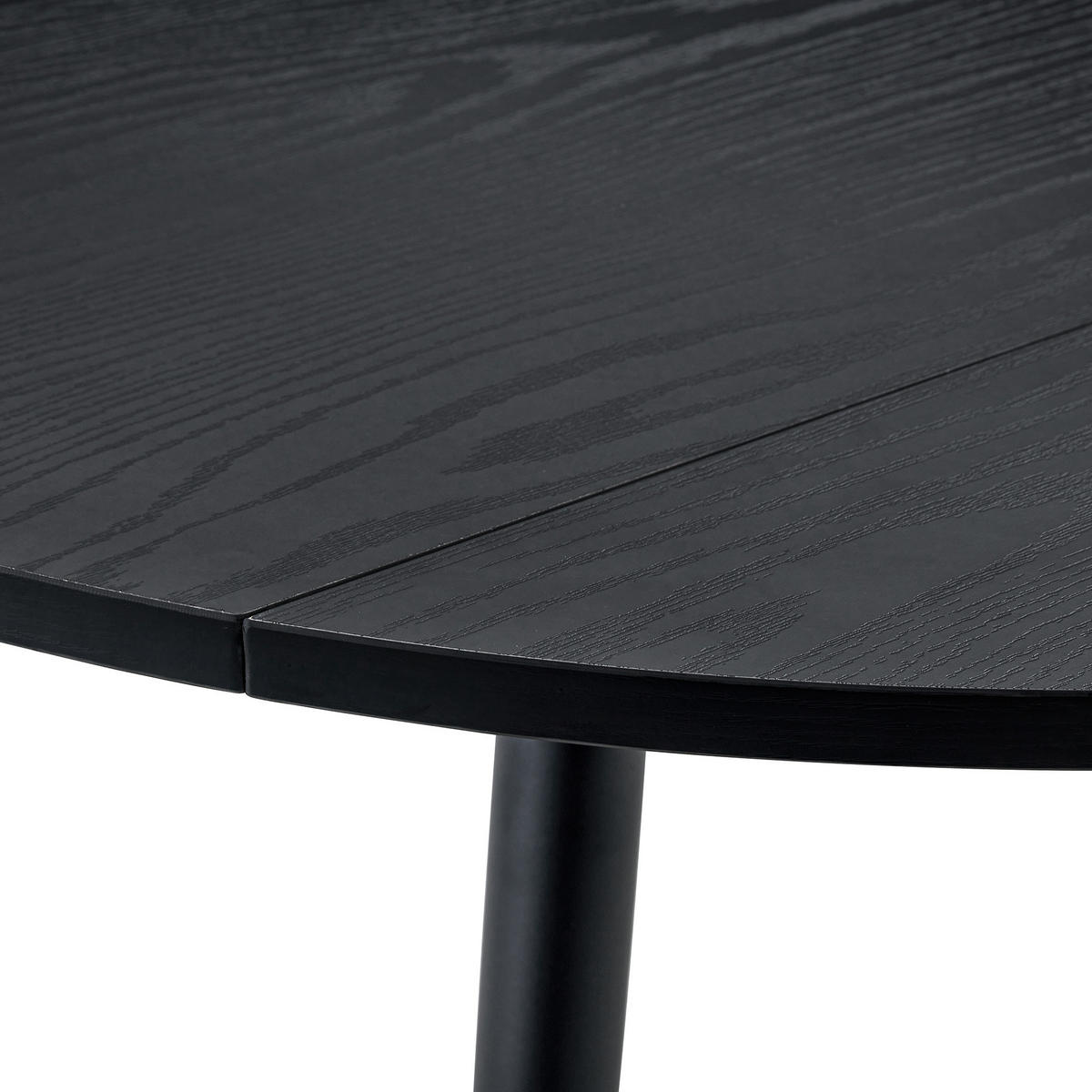 AUSZIEHTISCH Schwarz 135/85/77 cm - Schwarz, Holz (85/135/77cm) - PANGIVO
