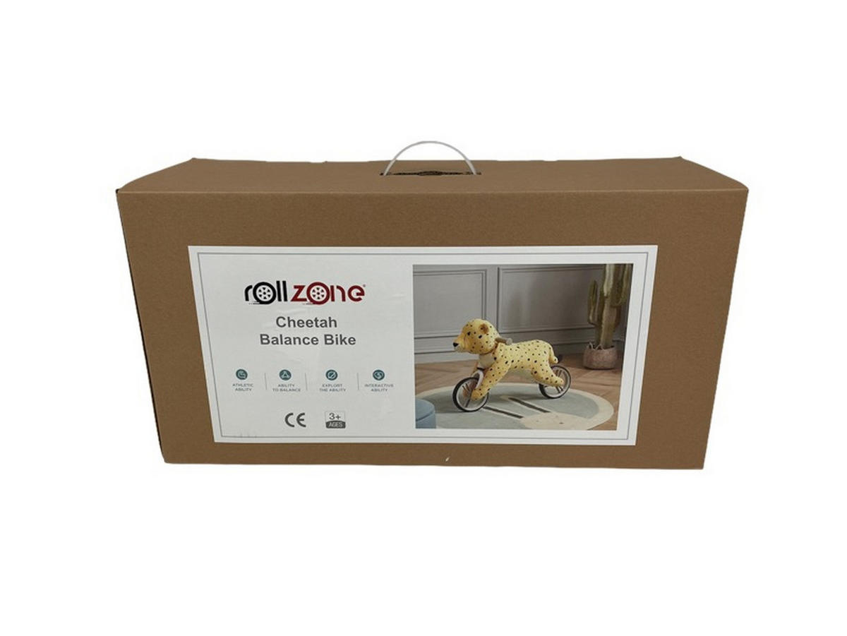 LAUFRAD Balance Gepard - Orange, Kunststoff (63/15/52cm) - TPFLiving