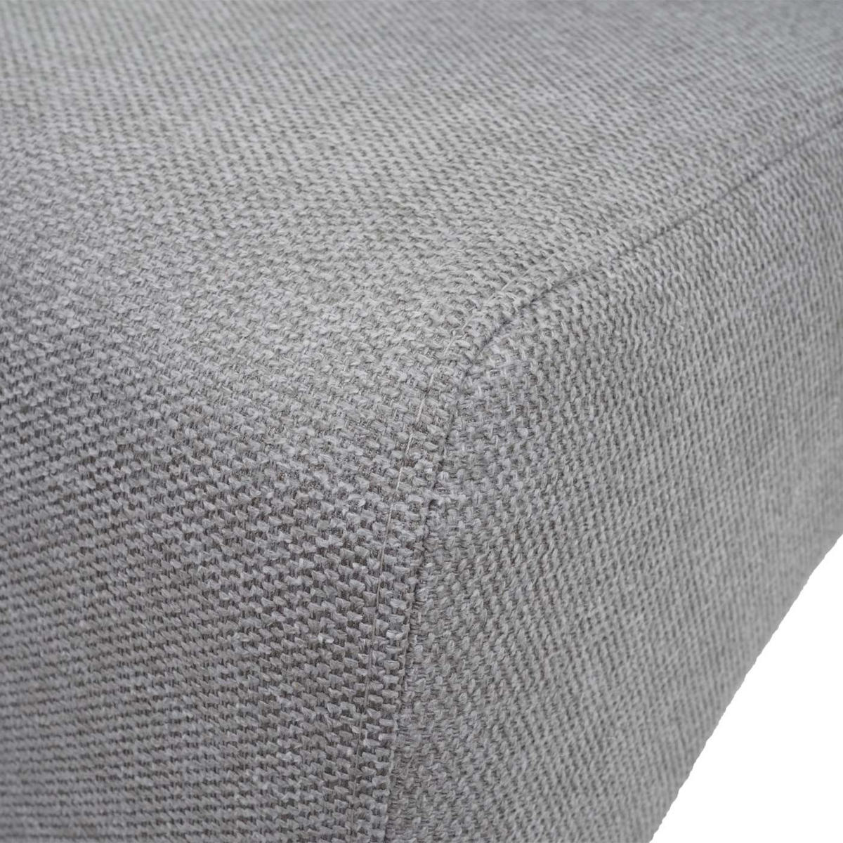 ESSZIMMERSTUHL gepolstert 100x44x56cm Sitzhöhe 48cm Stoff/Textil helle Beine Hellgrau - Hellgrau, Textil (44/100/56cm) - CHEFGASTRO