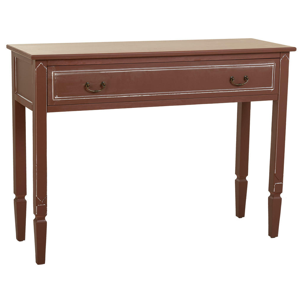 KONSOLE auz Holz braun 112x38x82 cm - Braun, Holz (38/112/82cm) - Wanderlust