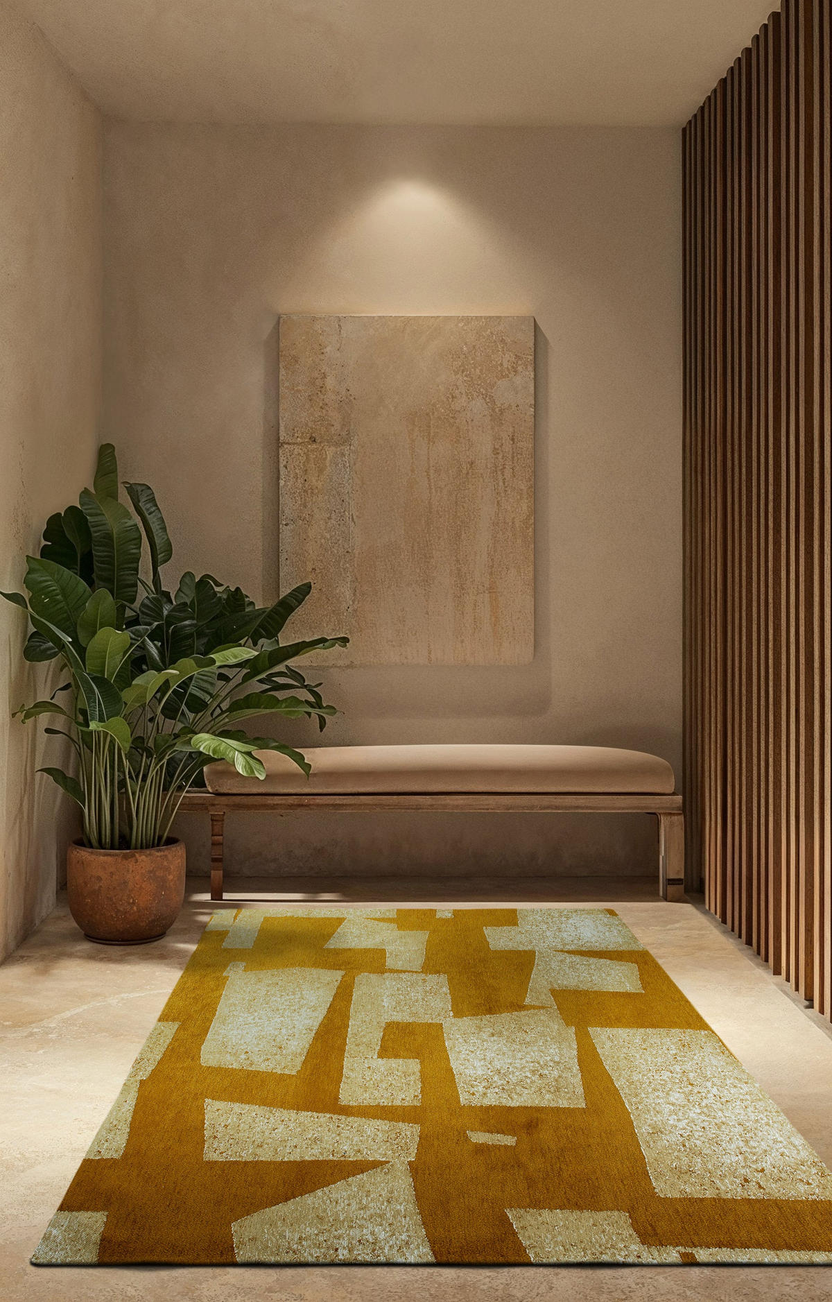 TEPPICH modern In-/Outdoor Flachgewebe SPRING Braun 240x340 cm - Braun, Textil (240/340cm) - Novatrend