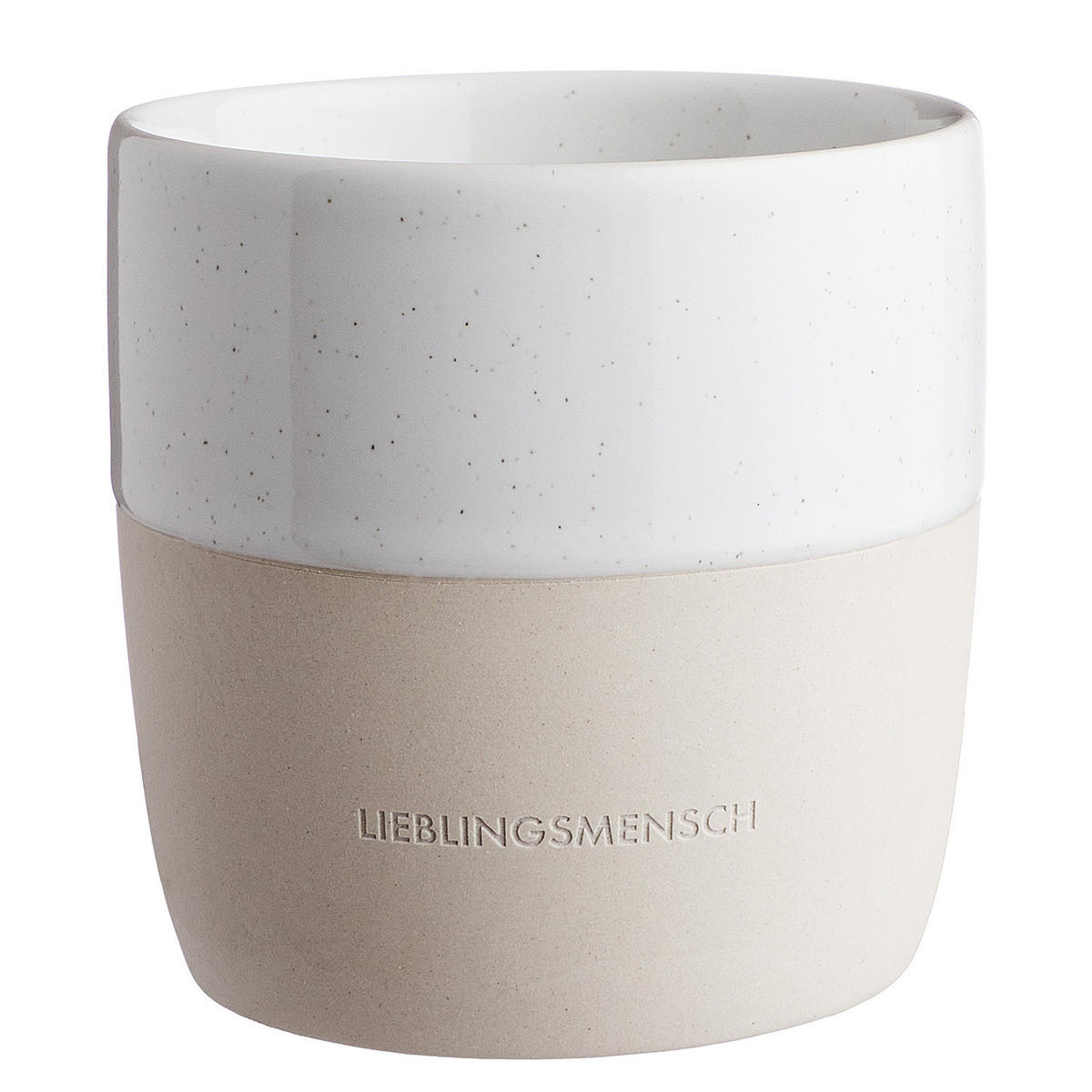 TASSE BECHER Me Time 350 ml - Weiß, Keramik (0.35L) - Butlers