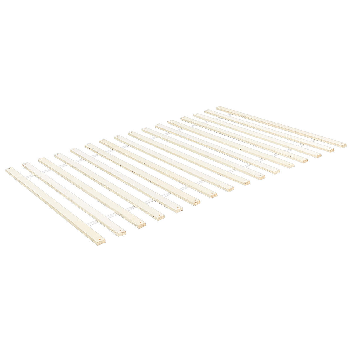 POSTEL s roštem 120/200 cm Borovicové dřevo Světle hnědá Echallon - hnědá/světle hnědá, dřevo (120/200cm) - Beliani