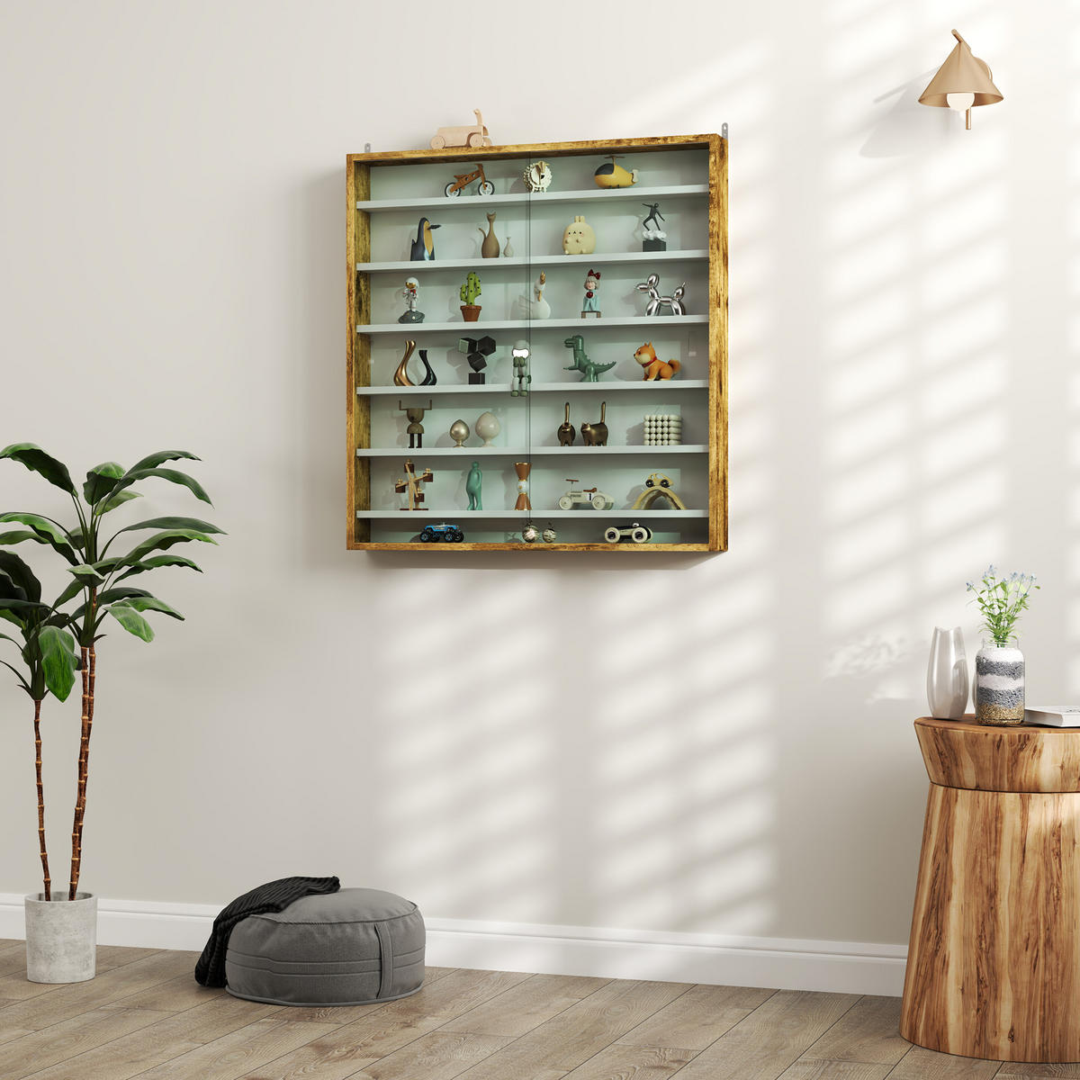 BÜCHERREGAL 80/9,5/83 cm Natur - Eichefarben, Karton (80/83/9.5cm)