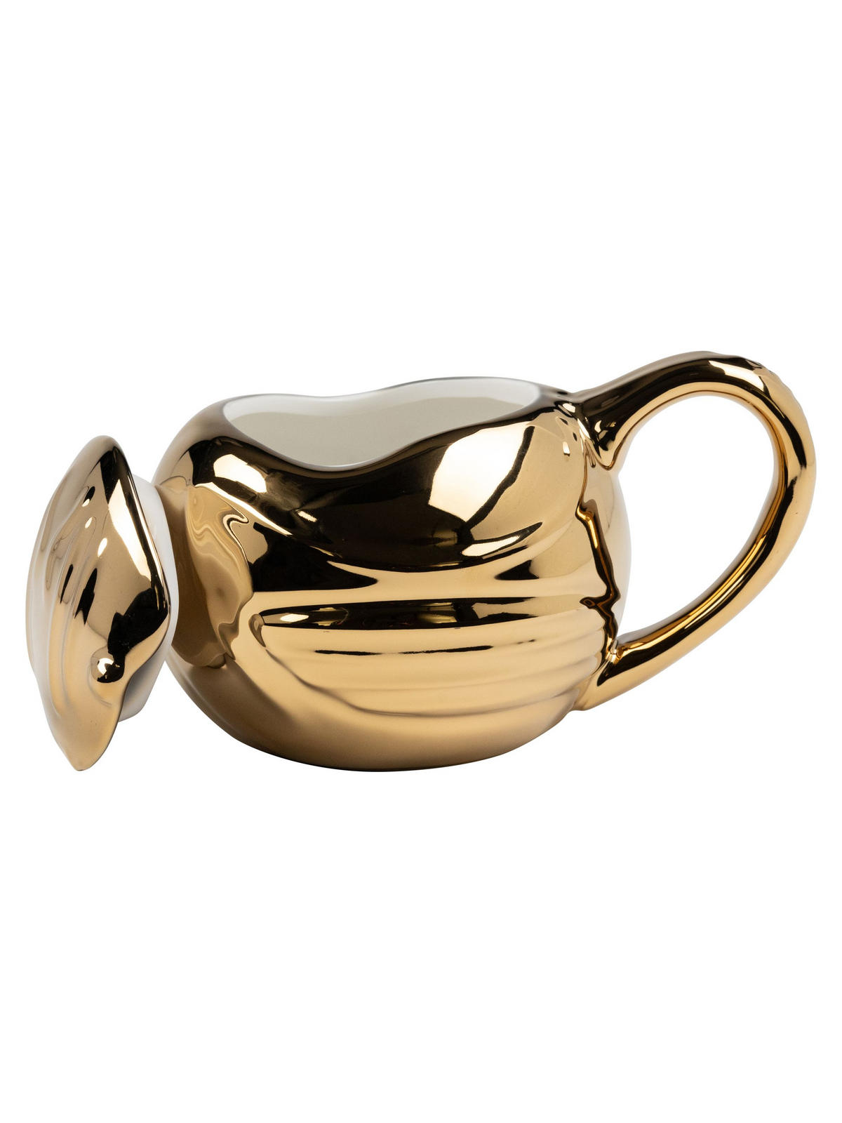 KAFFEEBECHER Harry Potter Goldener Schnatz Gold 10 x 16,5 x 12 cm 450 ml - Multicolor, Keramik (0.45L) - United Labels