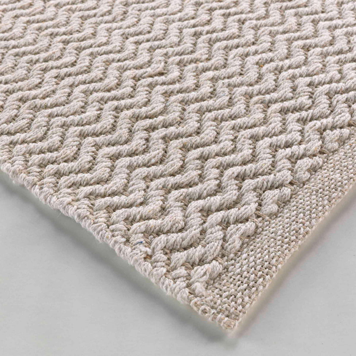 TEPPICH Flavo 50/80 cm - Beige, Naturmaterialien (50/80cm) - Douceur d´intérieur