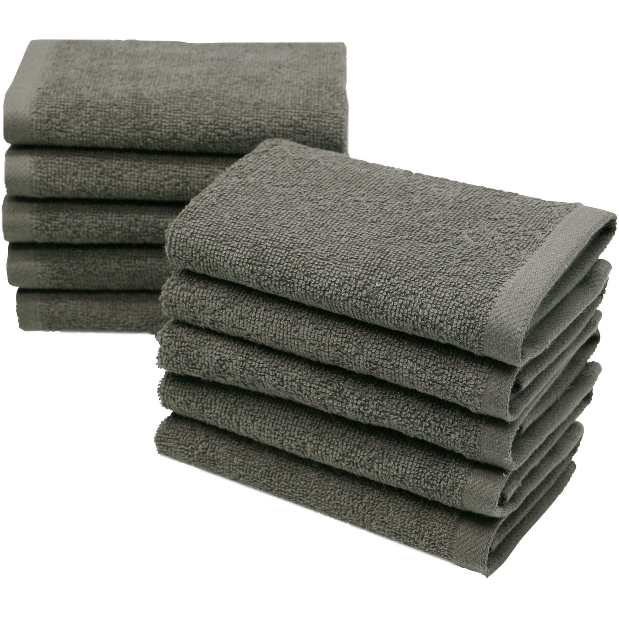 SEIFTÜCHER, 10er-Set, 30x30 cm, 100% Baumwolle, Braun - Taupe, Textil (30/30cm) - Zollner