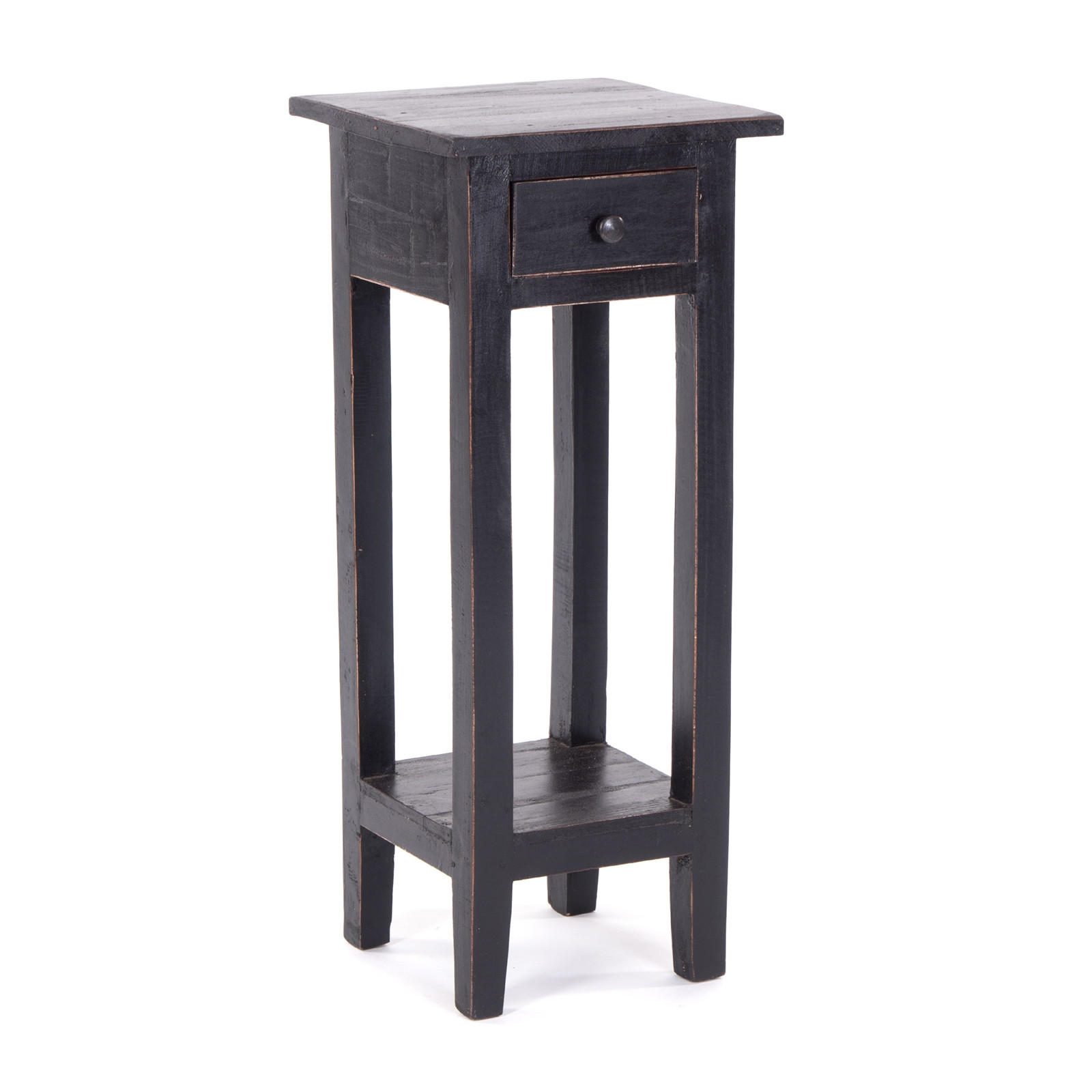 Design Delights Telefontisch Schwarz 30x75x30 cm