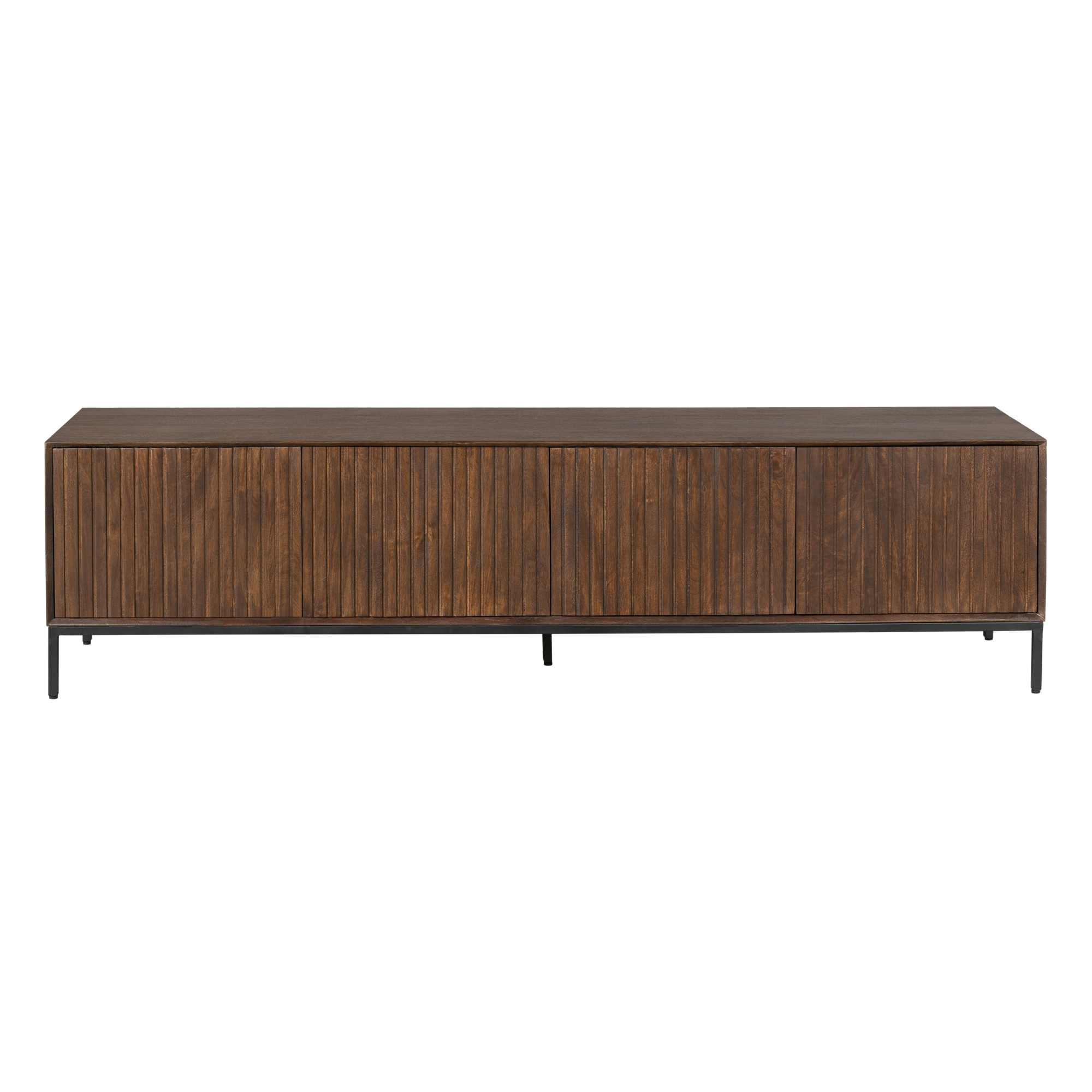 TV-MÖBEL Madison Braun 45/210/55 cm - Braun, Holz (210/55/45cm) - Starfurn