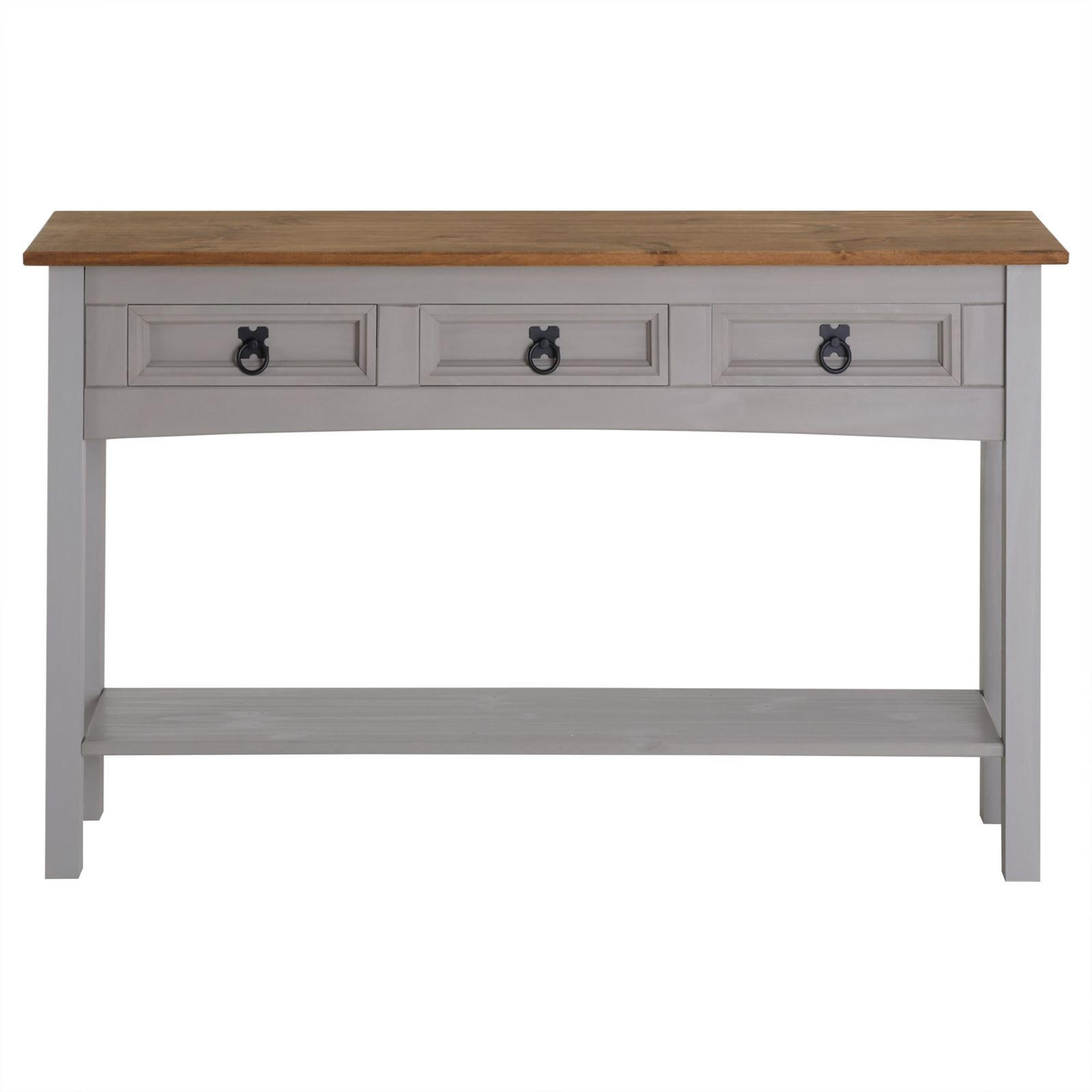 KONSOLENTISCH RAMON - Graubraun, Holz (32/122/73cm) - CARO-Möbel