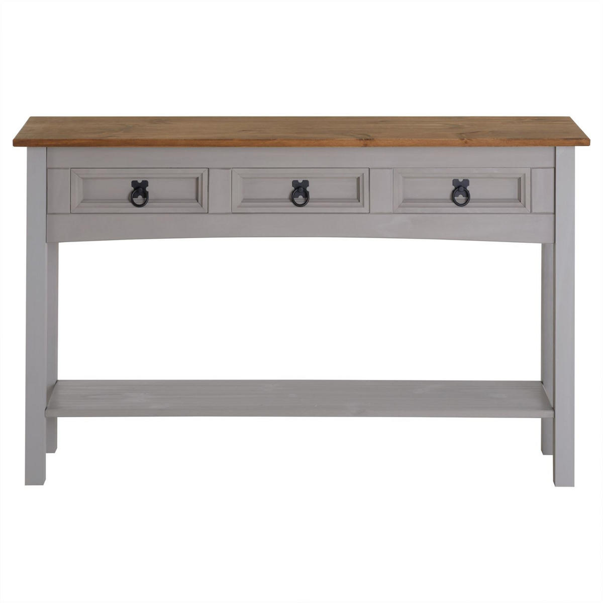 KONSOLENTISCH RAMON - Graubraun, Holz (32/122/73cm) - CARO-Möbel