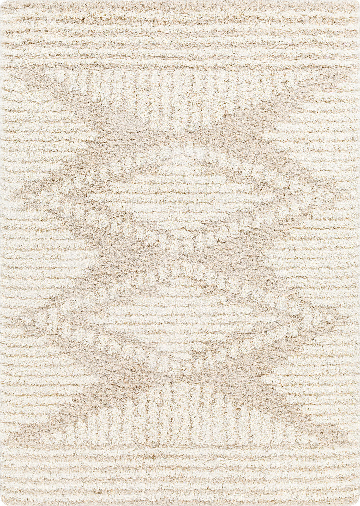 HOCHFLORTEPPICH 160/220 cm Beige - Beige, Naturmaterialien/Textil (160/220cm) - LIVABLISS