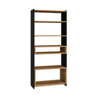 STANDREGAL – TRIS 04 – 80 cm – Tris – Schwarz - Schwarz, Holzwerkstoff (80/180/40cm) - hi-markt