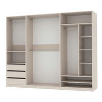 GARDEROBE OFFEN TRES SET P/C CASHMERE 250/206/51 cm - Kaschmir, Holzwerkstoff (250/206/51cm) - Marmex Möbel