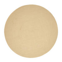 TEPPICH geflochten rund 120 cm - Beige, Textil (120/120cm) - Homescapes