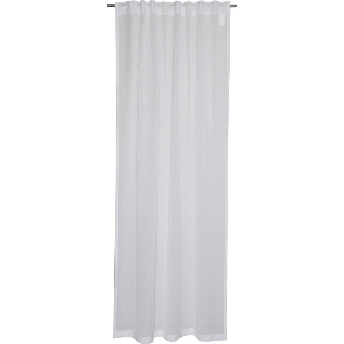 SCHAL MIT VERDECKTEN SCHLAUFEN, LINEN - Weiß, Textil (130/1/250cm) - Esprit
