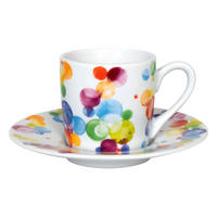 ESPRESSOTASSE Colourful Cast Bubbles - Naturfarben, Keramik (0.09L) - Könitz