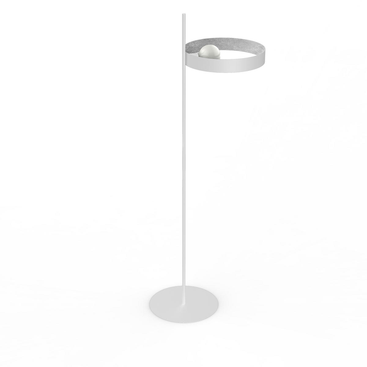 STEHLEUCHTE - Weiß, Metall (40/40/165cm) - Lumicom