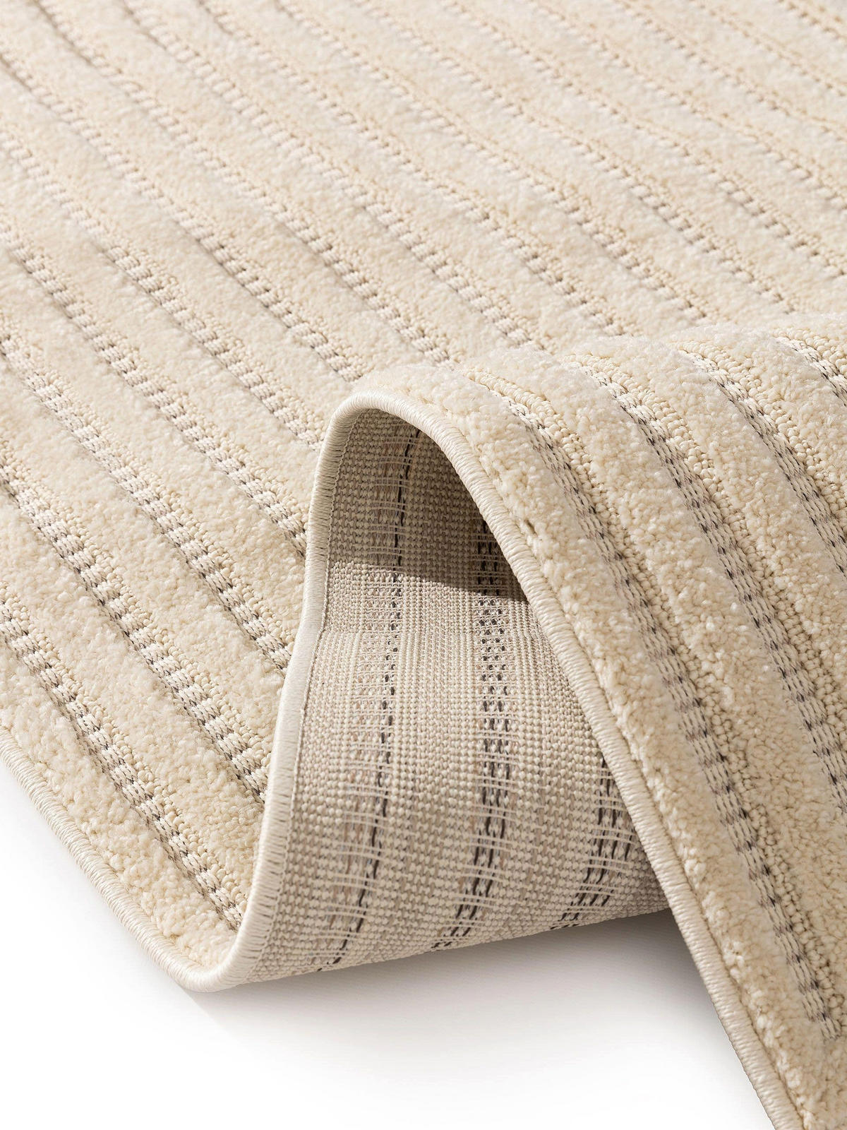 TEPPICH Leo Cream 200x290 cm - Creme, Kunststoff (200/290cm) - benuta