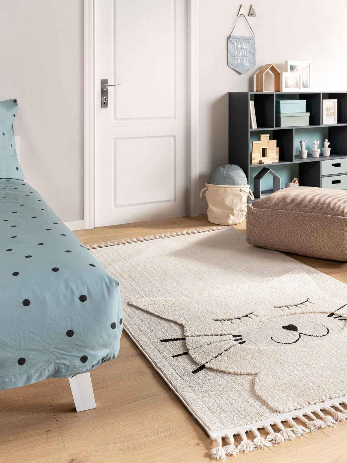 DETSKÝ koberček Momo Krémová 160x230 cm - béžová, textil/prírodné materiály (160/1cm) - KUNSTLOFT
