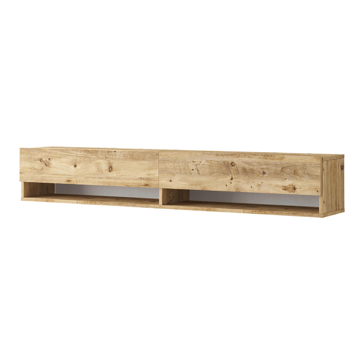 TV-ELEMENT Laitila - Naturfarben, Holzwerkstoff (180/29.5/31.5cm) - [en.casa]