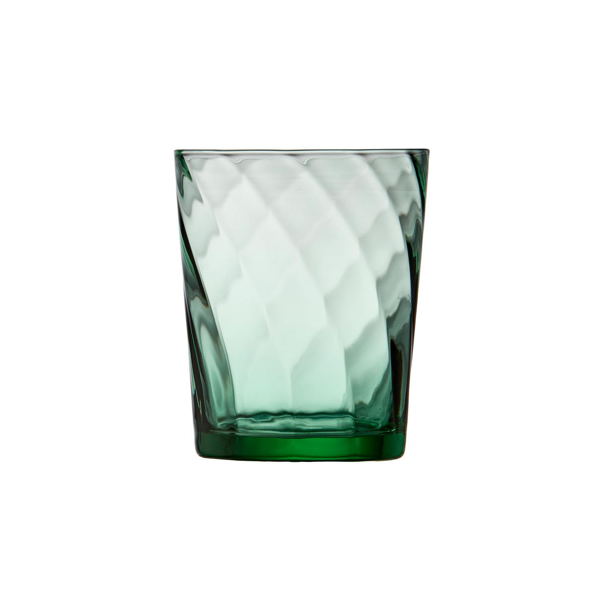 WASSERGLAS Vienna 4er Set, Glas, Grün, 300 ml - Grün, Glas (0.3L) - Lyngby Glas