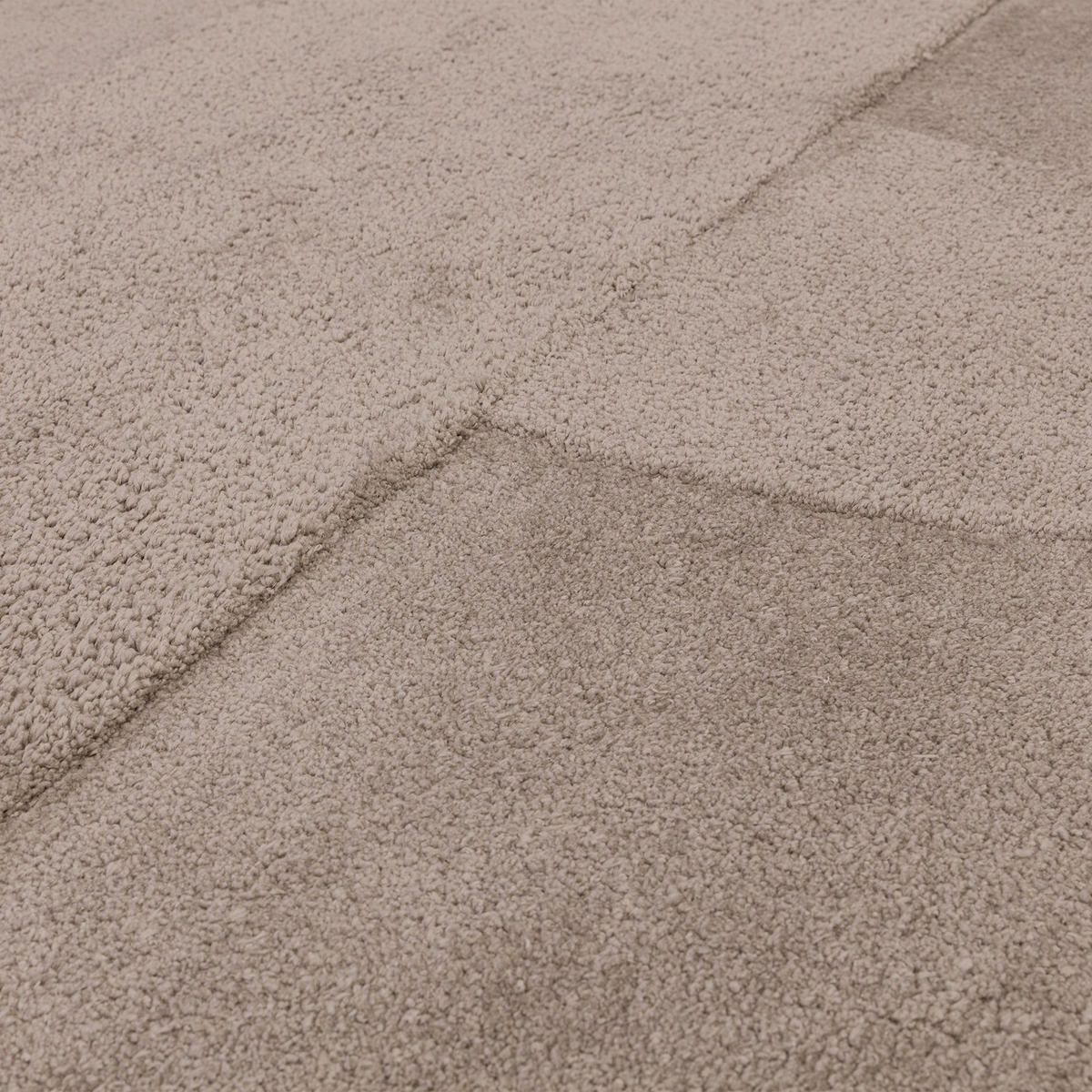 TEPPICH modern Wohn-/Schlafzimmer BONA Grau 120 x 170 cm - Grau, Textil (120/170cm) - Novatrend