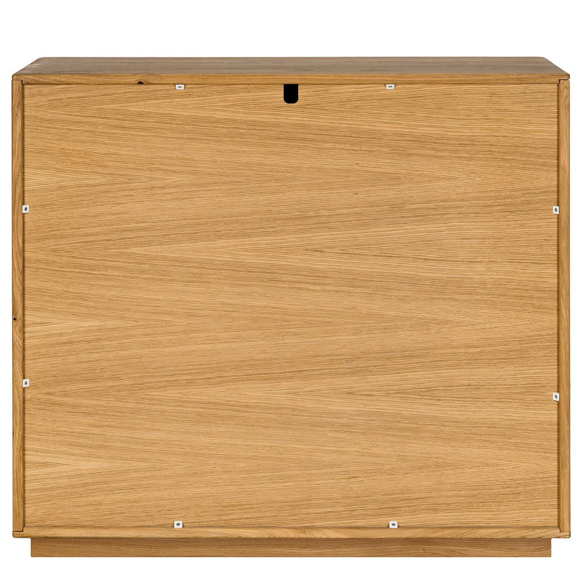 MASSIVE KOMMODE - Wildeiche - Braun, Holz (99/89/44cm) - home24