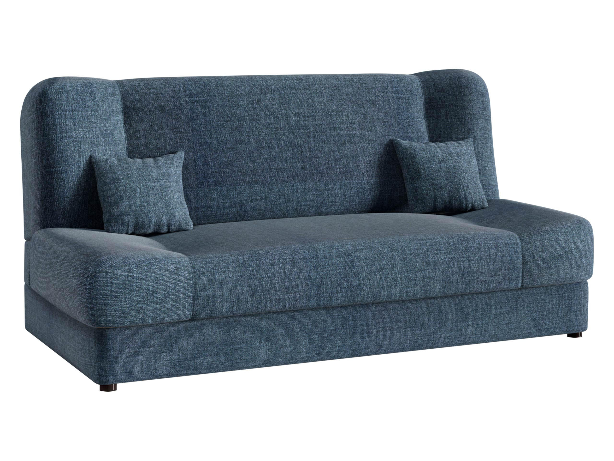 SCHLAFSOFA Jonas Premium - Blau, Holz/Textil (195/86/87cm) - MIRJAN24