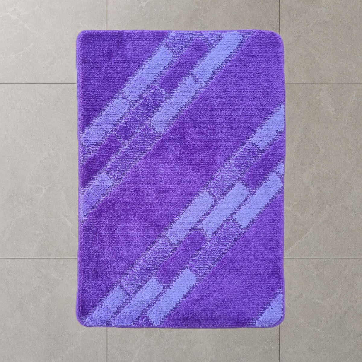 BADEMATTE 80/150cm LILA - Lila, Textil (80/150cm) - ROLFNERS