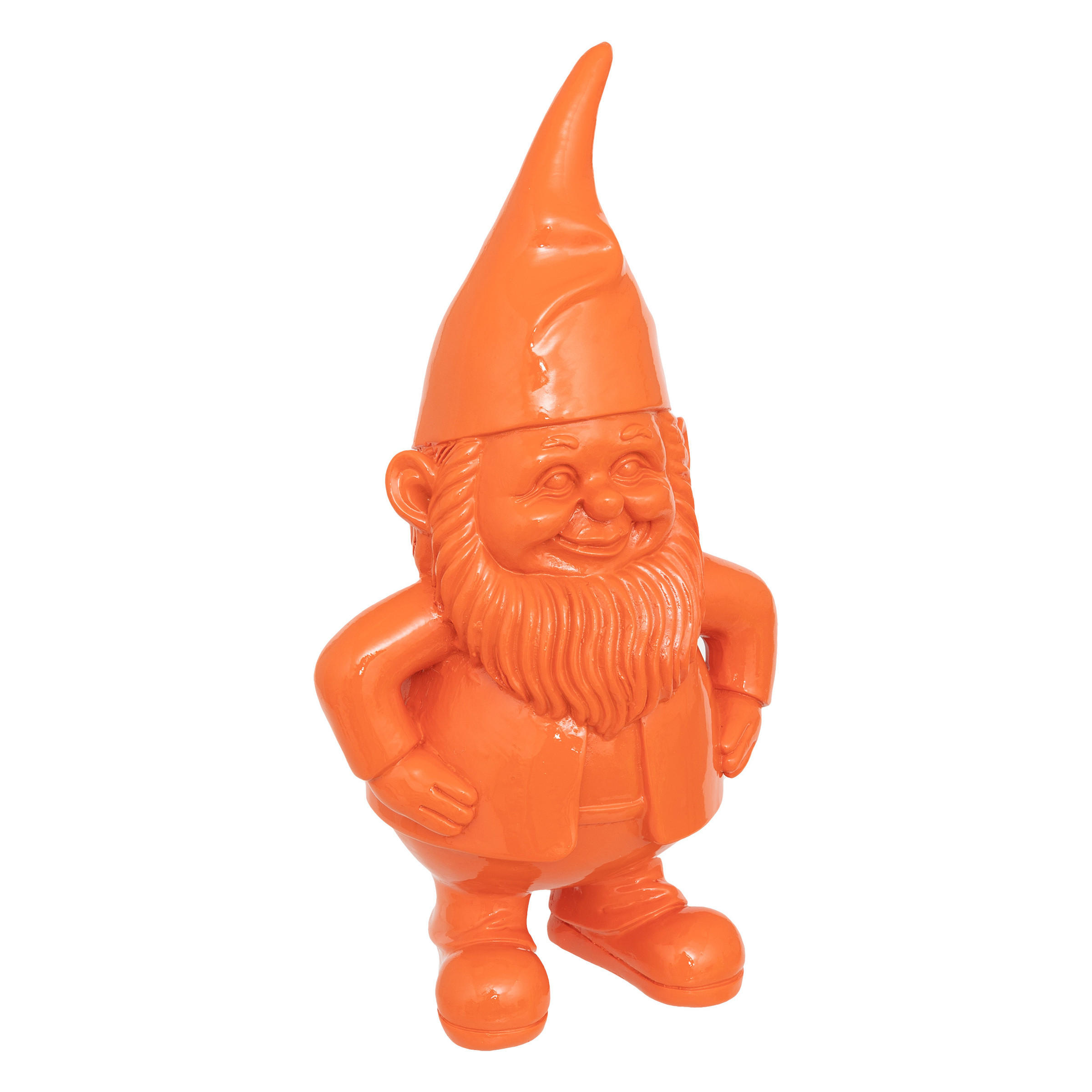 GARTENZWERG Anao 30 cm - Orange, Kunststoff (10.5/29.5/16cm) - Atmosphera Createur d´interieur