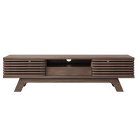 TV-LOWBOARD 150/35/44 cm mit 1 Schublade, 2 Türen und Kabeldurchlass - Hellbraun, Holzwerkstoff (150/44/35cm) - BEAOK