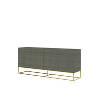 SIDEBOARD ROSE HILL Grün 180x40x75 cm - Grün, Holzwerkstoff (180/75/40cm) - FURNLUX