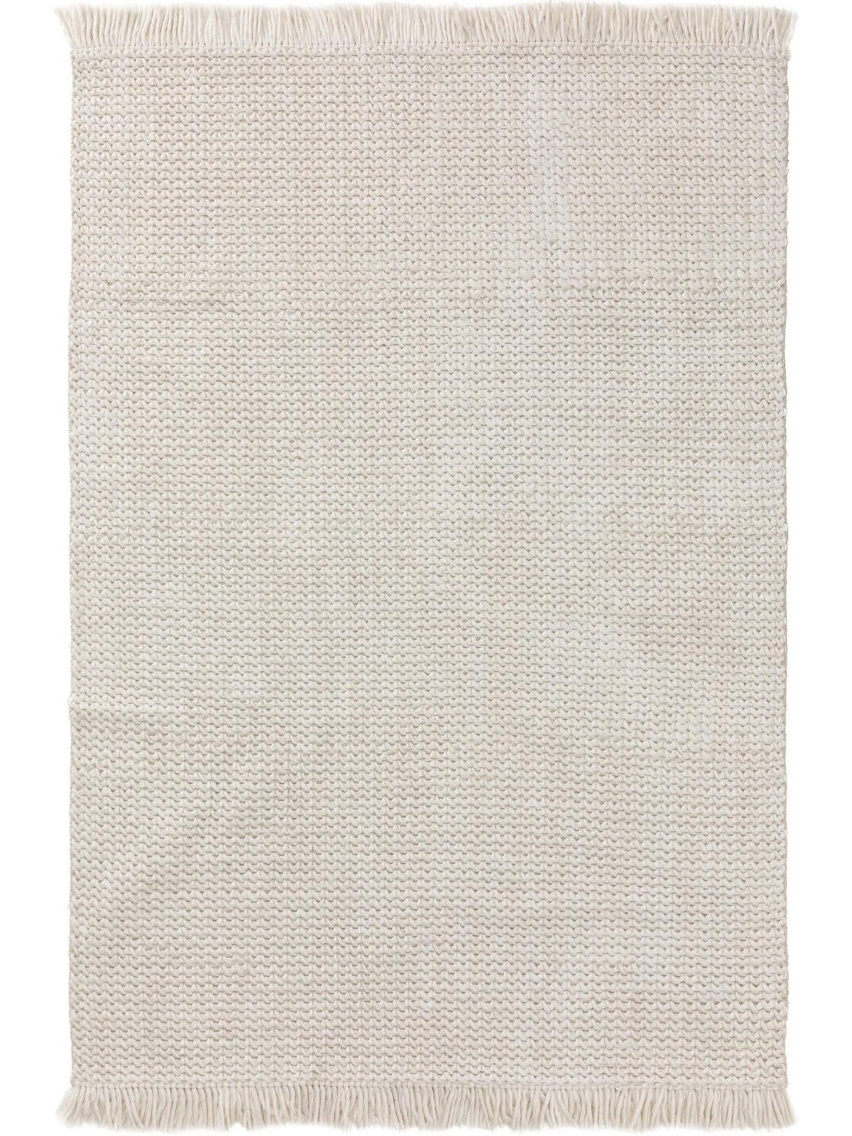WOLLTEPPICH Velma Ivory 200x300 cm - Creme, Textil (200/300cm) - benuta Pure
