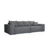 SCHLAFSOFA Couch Elstra Grau - Grau, Textil (300/97/140cm) - Fedve