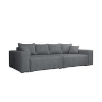 SCHLAFSOFA Couch Elstra Grau - Grau, Textil (300/97/140cm) - Fedve