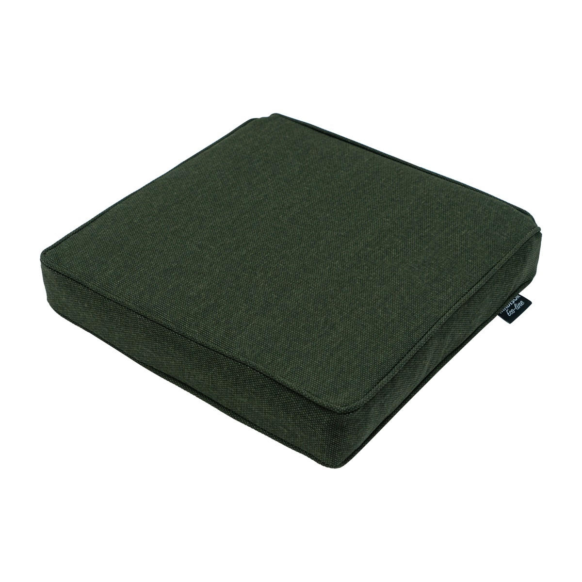 SITZKISSEN Canvas 40/40 cm 4er-Set - Waldgrün, Textil (40/7/40cm) - Madison